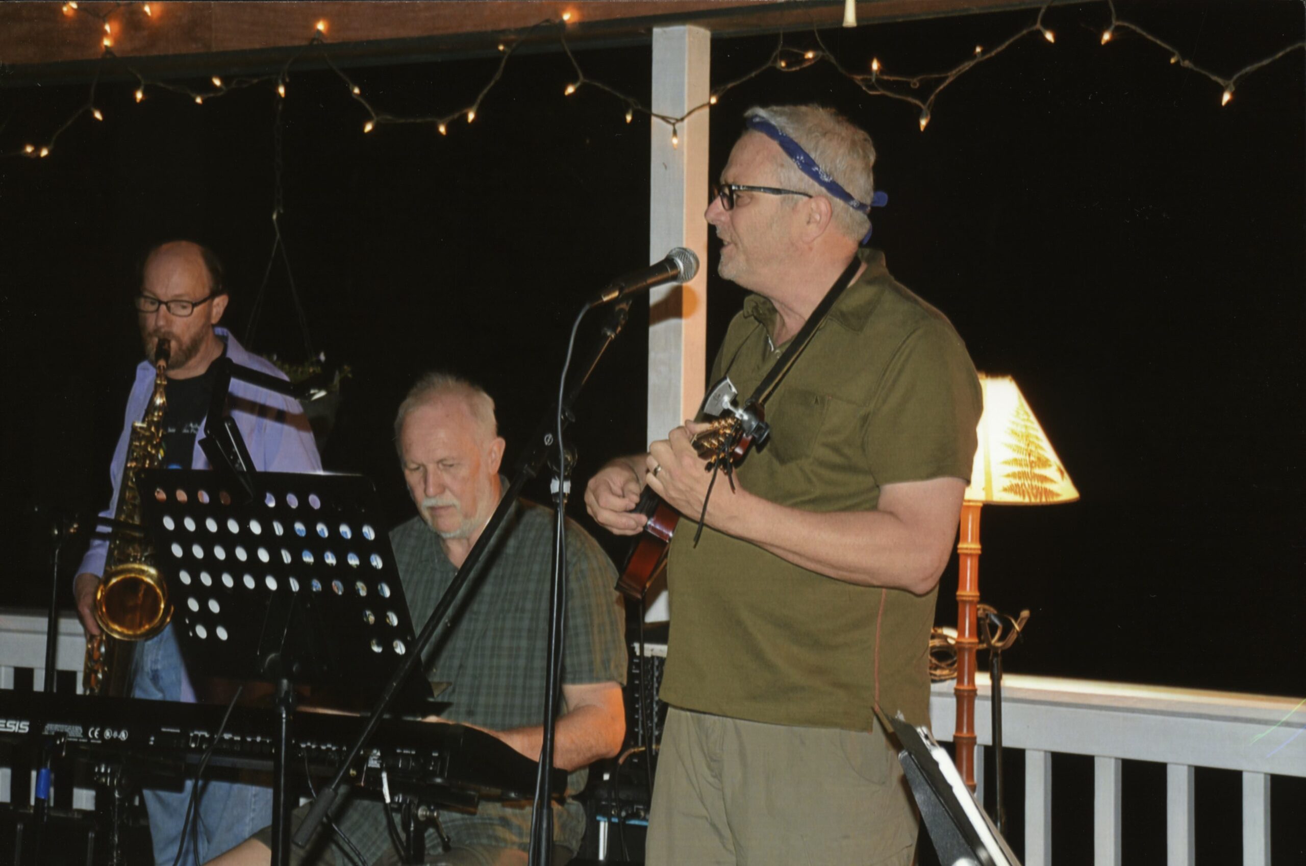 Choir party at the home of Linda and Billy Liles, 2019