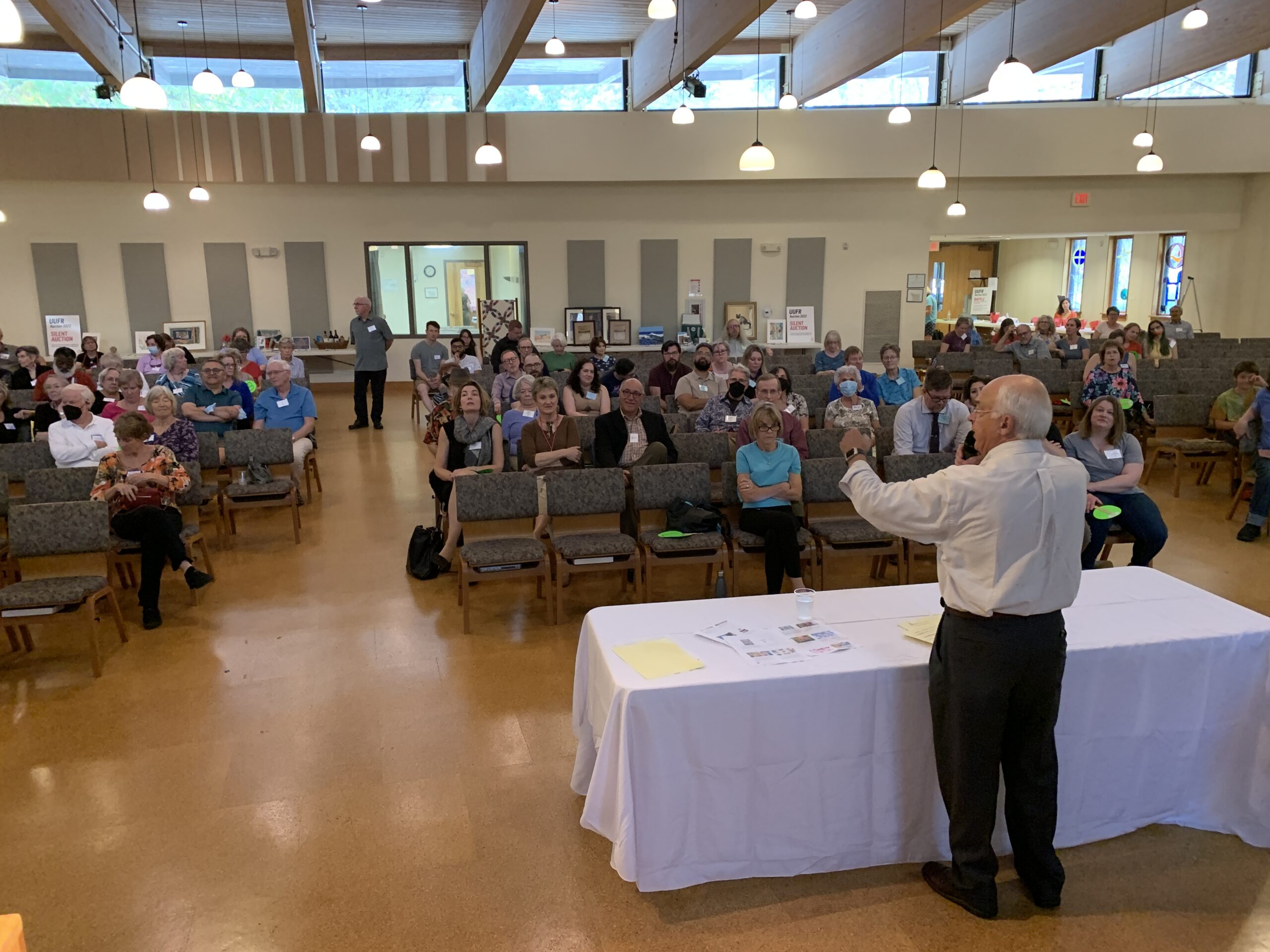 Professional auctioneer Buck Lattimore kindly dedicated his services as emcee of our 2022 auction.