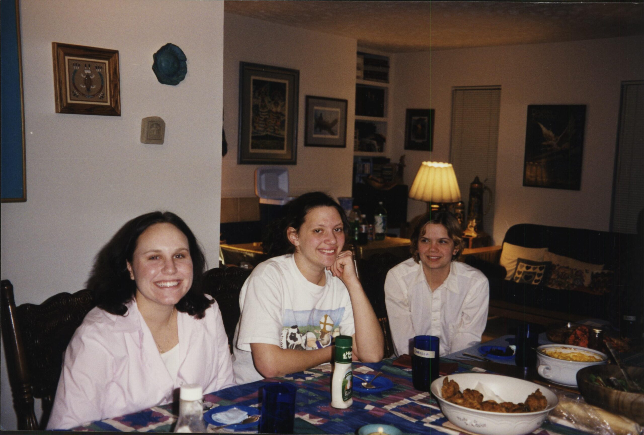 Intergenerational dinner, 1999